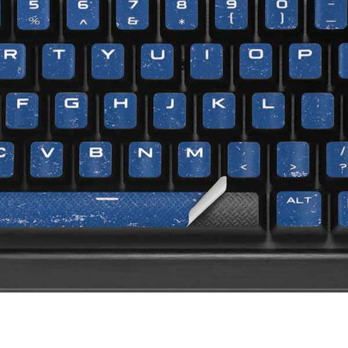 New Zealand Flag Distressed K95 RGB PLATINUM Mechanical Gaming Keyboard Skin